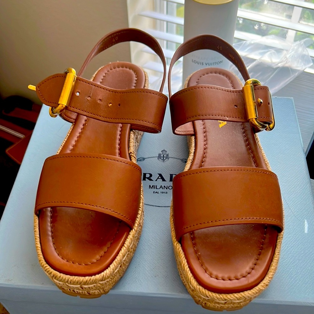 PRADA Platform SANDALS